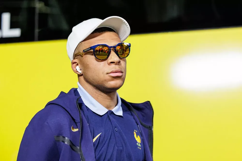 Ninja rùa Mbappe nhiều khả năng sẽ ra sân thi đấu trong trận Pháp gặp Hà Lan. ẢNH: UEFA EURO-2024-KYLIAN-MBAPPE.JPG