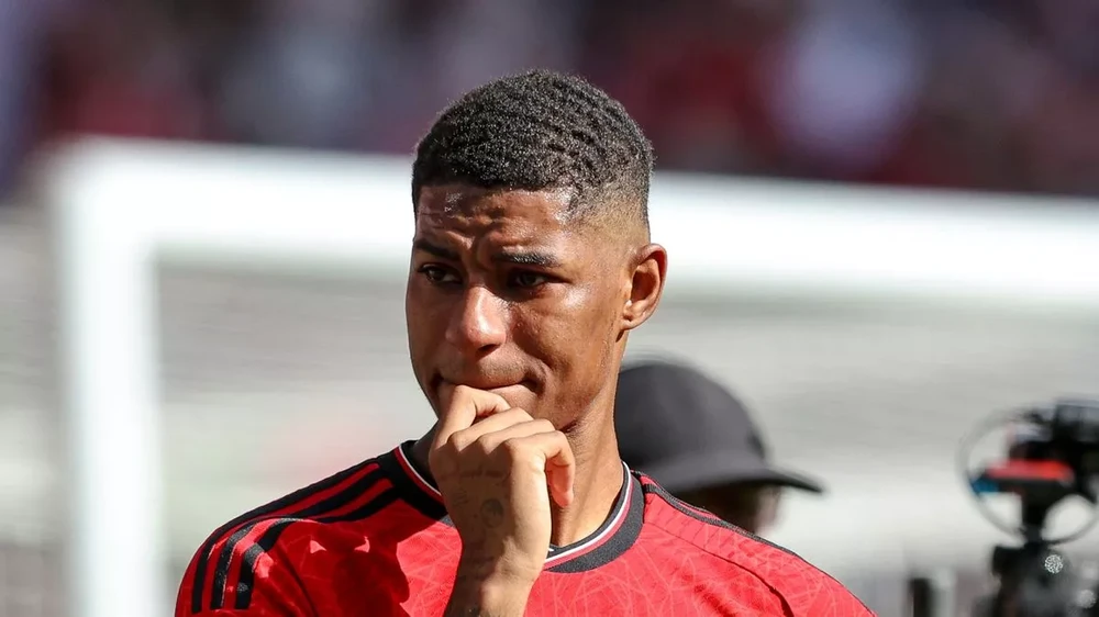 Rashford làm rõ lập trường về việc chia tay MU rằng anh muốn ở lại. ẢNH: GETTY Rashford làm rõ lập trường về việc chia tay MU