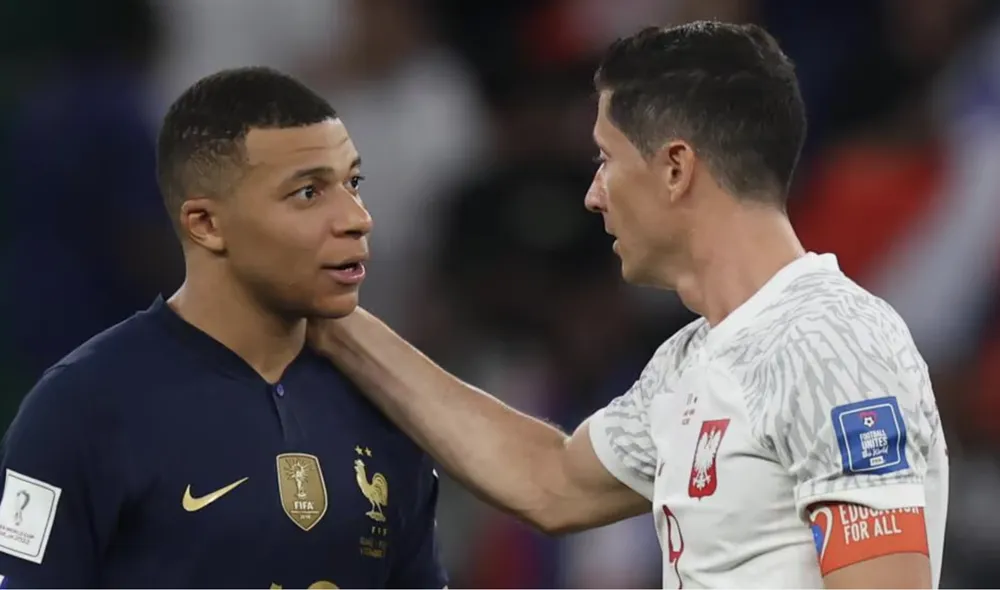 Hai siêu sao Mbappe và Lewandowski liệu có ra sân đối đầu với nhau? ẢNH: GETTY mbappe-lewandowski-phap-ba-lan-euro-2024.png