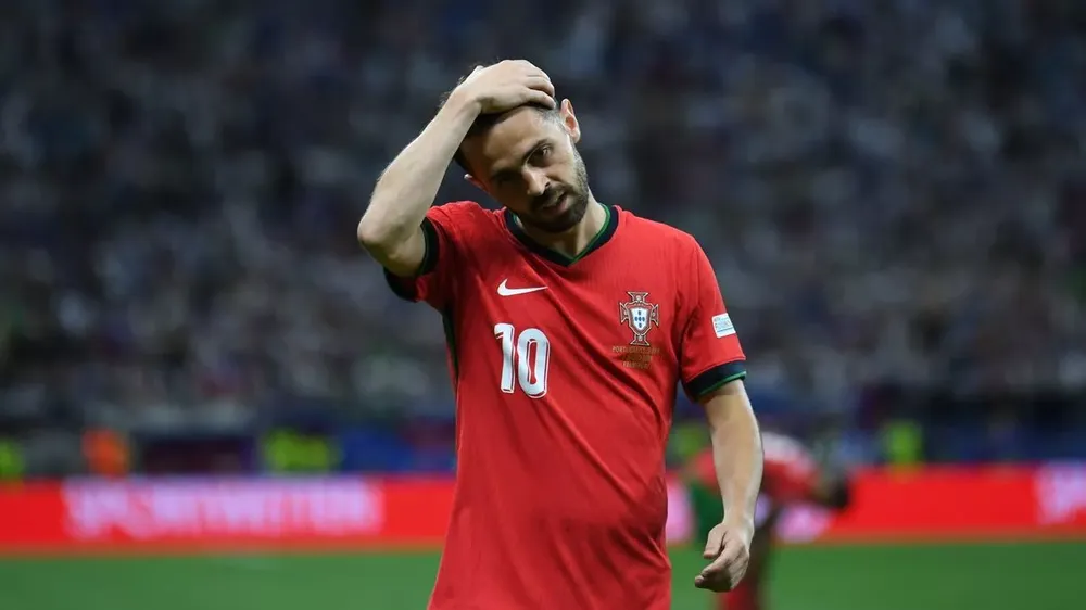 Bernardo Silva đã bỏ lỡ chức vô địch Euro 2024 vì chấn thương. ẢNH: GETTY Bồ Đào Nha, SILVA, EURO 2024