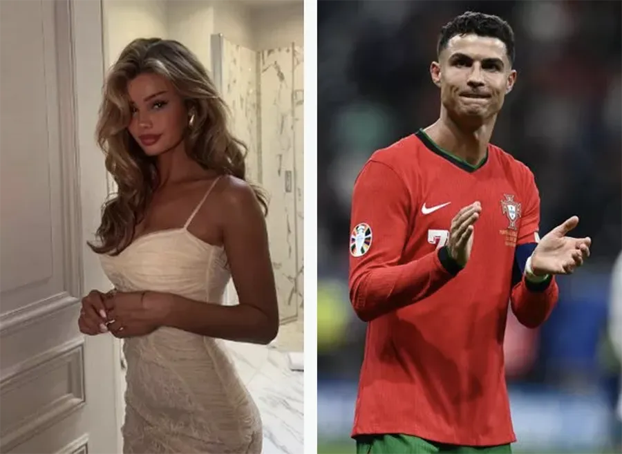 Laura Celia Valk đang tạo thương hiệu cá nhân cực tốt, còn Ronaldo đang là VĐV kiếm tiền nhiều nhất thế giới. ẢNH: GETTY euro-2024-bellingham-ronaldo.png