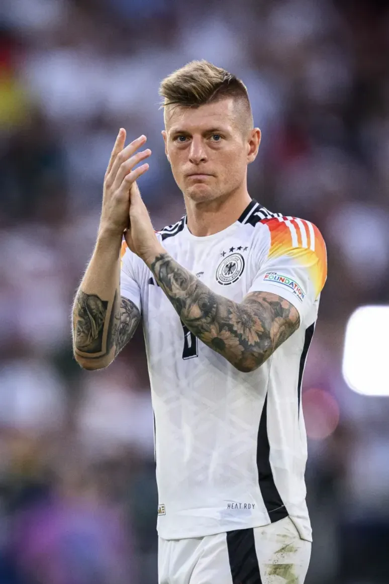 Toni Kroos chính thức chia tay sự nghiệp lẫy lừng của mình. ẢNH: GETTY chia tay sự nghiệp,Toni Kroos,Euro 2024