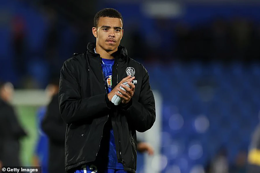 Greenwood đã chia tay Getafe sau 1 mùa bóng thi đấu dưới dạng cho mượn từ Manchester United. ẢNH: GETTY MU-GREENWOOD.jpg