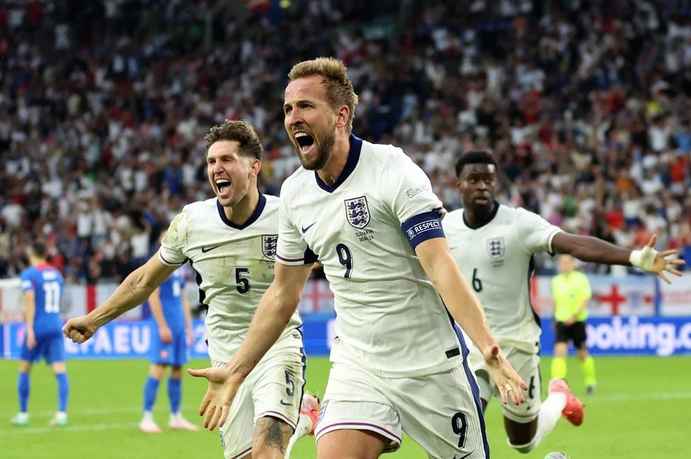 Đội tuyển Anh vào bán kết Euro 2024 theo cách đầy may mắn. ẢNH: GETTY anh-ban-ket-euro-2024.jpg