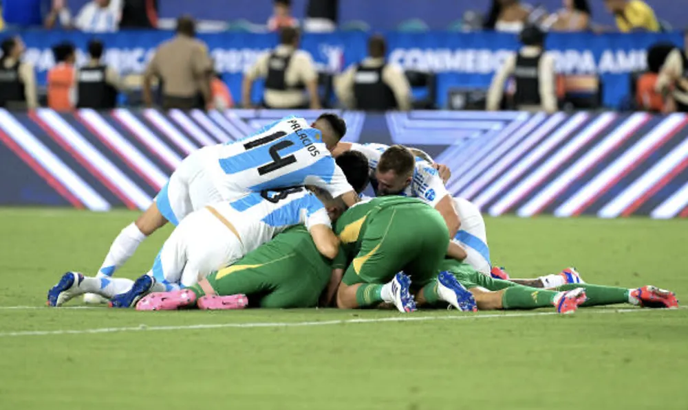 Argentina vô địch Copa America lần thứ hai liên tiếp. Ảnh: GETTY Argentina vô địch Copa America