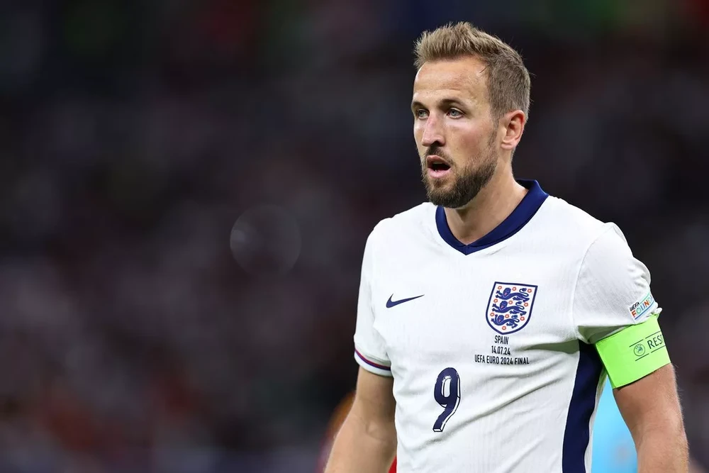 Harry Kane toàn thua 7 trận chung kết cấp CLB và đội tuyển Anh. ẢNH: GETTY đội tuyển Anh, harry kane, EURO 2024