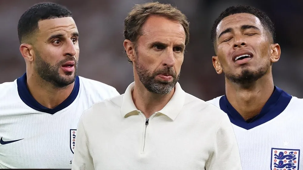 Đội tuyển Anh thời Gareth Southgate đã là dĩ vãng. ẢNH: MIRROR euro-2024-southgate-tuyen-anh.jpg