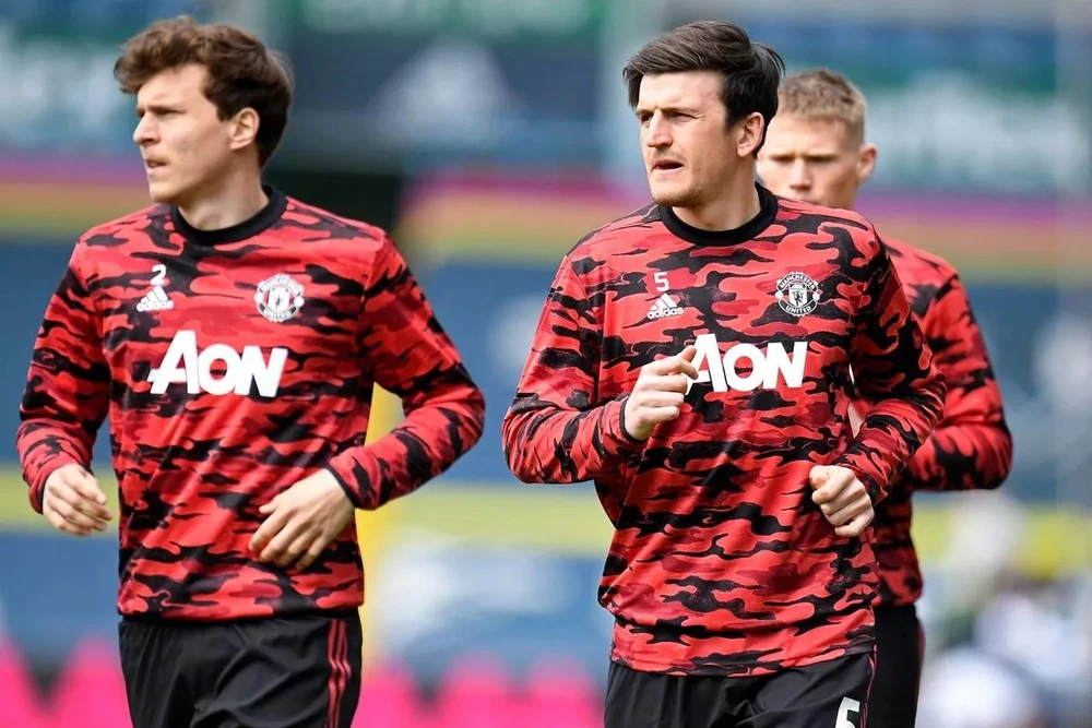 Tương lai của Harry Maguire, Victor Lindelof và Scott McTominay tại Manchester United đang bấp bênh hơn bao giờ hết. ẢNH: GETTY mu-lindelof-maguire.jpg