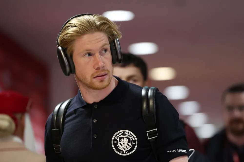 De Bruyne đã chốt tương lai ở Man City và sẽ không gia nhập Al Ittihad. ẢNH: GETTY chốt tương lai ở Man City,DE BRUYNE,MAN CITY
