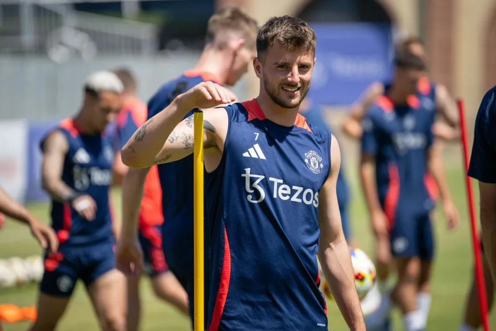 Mason Mount rất lạc quan về cơ hội vô địch của MU cũng như phong độ của anh vào mùa giải tới. ẢNH: GETTY cơ hội vô địch,MU,MOUNT,premier league,mu