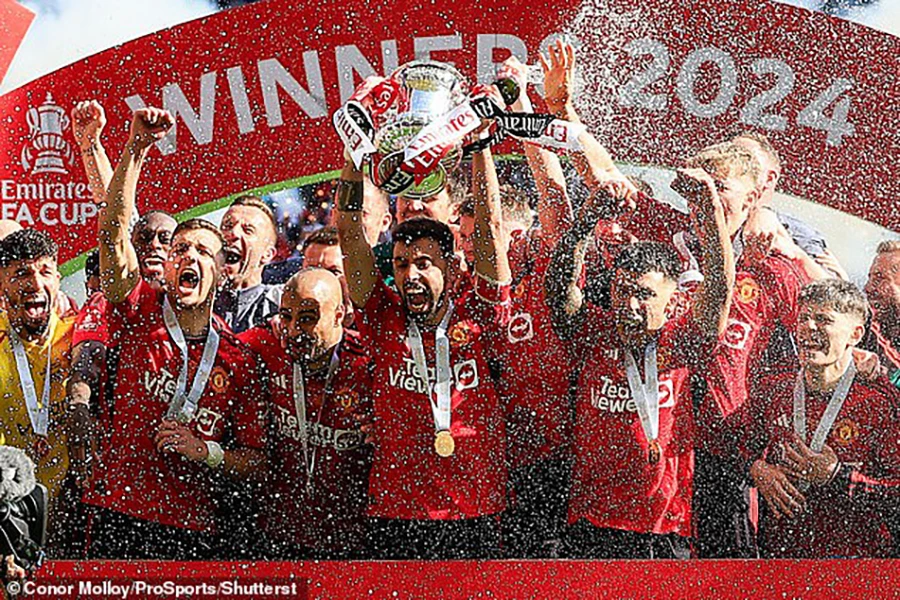 MU KHOE CÚP,MU,FA CUP