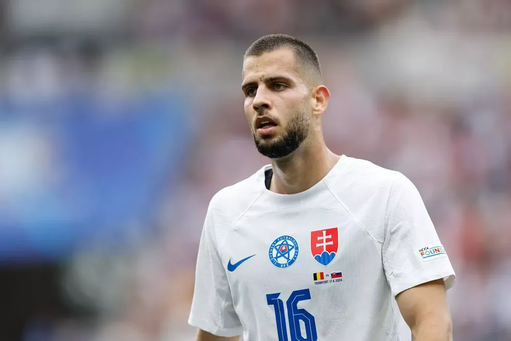 David Hancko là mục tiêu chuyển nhượng của MU nhưng Atletico Madrid dường như quyết tâm hơn "quỷ đỏ". ẢNH: GETTY mục tiêu chuyển nhượng của MU,MU,Hancko