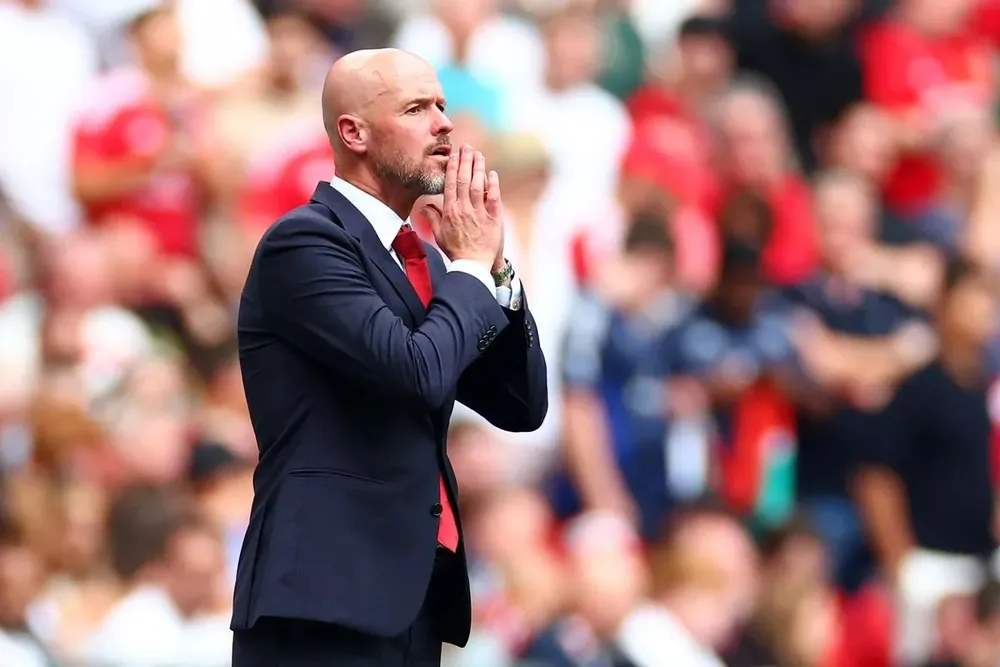 Ten Hag chấp nhận tối hậu thư của MU rằng CLB ít nhất phải lọt Top 4 Premier League mùa tới để có vé dự Champions League. ẢNH: GETTY Ten Hag chấp nhận tối hậu thư của MU,MU,TEN HAG