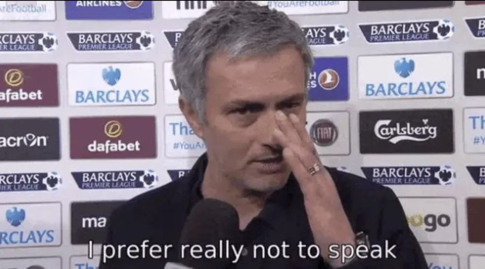 Mourinho lặp lại câu nói tai tiếng từ năm 2014. ẢNH: SUN SPORTS Mourinho lặp lại câu nói tai tiếng,Mourinho,Champions League
