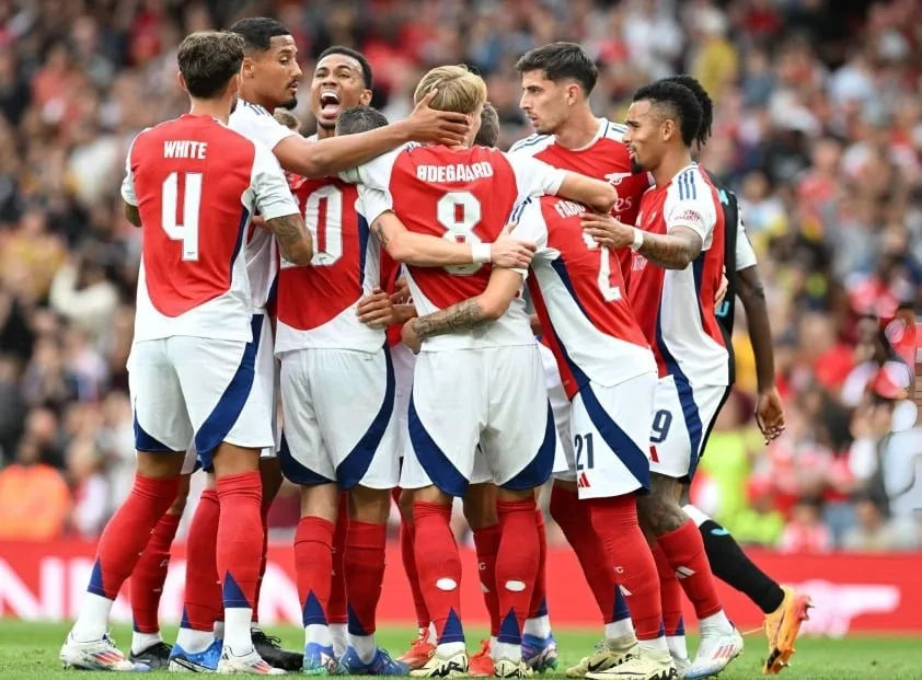 Giữ lại bộ khung ở mùa giải cũ, Arsenal hứa hẹn tạo nên cuộc đua kịch tính ở mùa giải năm nay. Ảnh: Getty premier-league-arsenal.jpg