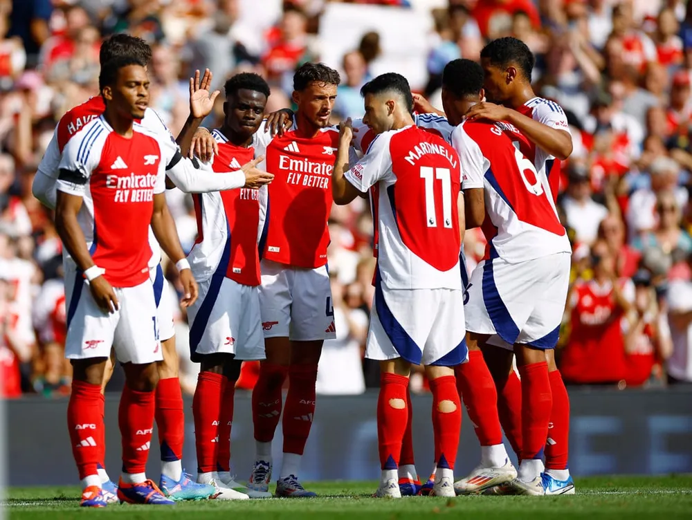 Arsenal thắng dễ Wolves, vẫn giữ được sức mạnh quen thuộc trong ngày đầu ra quân. Ảnh: Getty Arsenal thắng dễ