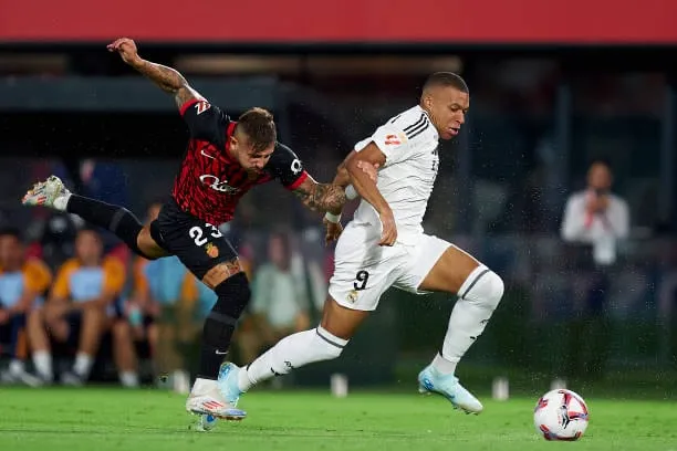 Mbappe thi đấu năng nổ nhưng không thể ghi bàn khiến Real Madrid bị cầm hòa. Ảnh: GETTY Real Madrid bị cầm hòa