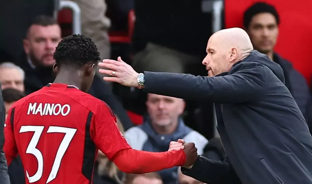 Ten Hag đã lên kế hoạch chi tiết giúp Mainoo trở thành tiền vệ hoàn hảo ở MU. ẢNH: GETTY Mainoo trở thành tiền vệ hoàn hảo ở MU,MU,Mainoo