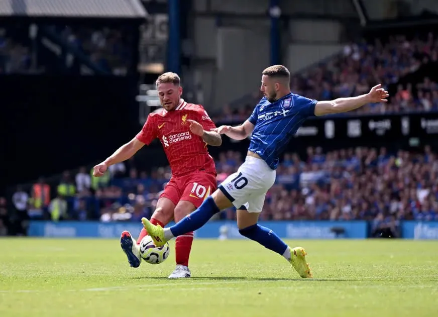 Ipswich Town có lối chơi phòng ngự rất khó chịu nhưng quá khó cho tân binh này có thể làm nên chuyện trước Man City. Ảnh: Getty man-city-premier-league.jpeg