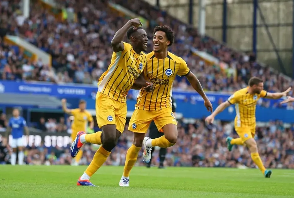 Brighton đang bay cao sau chiến thắng 3-0 trước Everton. Ảnh: Getty premier-league-brighton.jpg