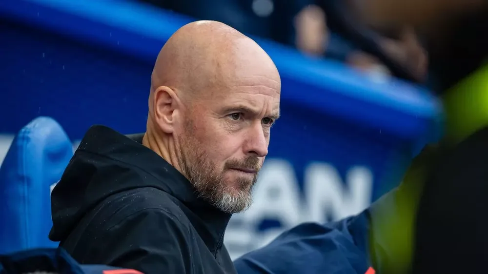 Ian Wright cho rằng, có 1 ngôi sao của MU cười vào mặt Ten Hag, đó chính là Bruno Fernandes. ẢNH: GETTY ngôi sao của MU cười vào mặt Ten Hag