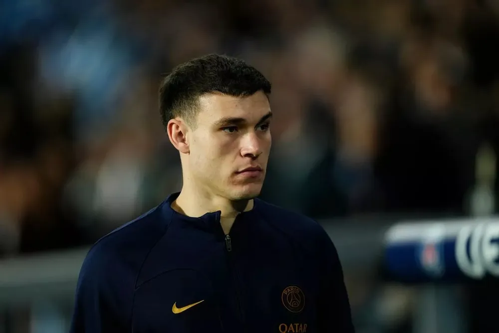Manuel Ugarte đã chính thức gia nhập Manchester United từ PSG. ẢNH: GETTY ugarte-mu.jpg