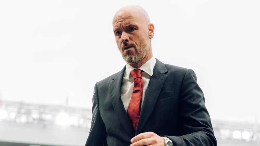 Ten Hag có khởi đầu mùa giải tệ hại cùng MU. ẢNH: GETTY mu-erik-ten-hag.jpg