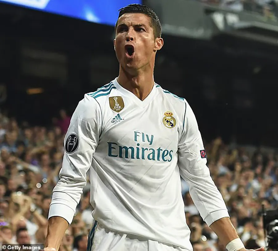 Ronaldo ghi trung bình hơn 1 bàn trận cho Real Madrid. ẢNH: GETTY ronaldo-real-madrid.jpg