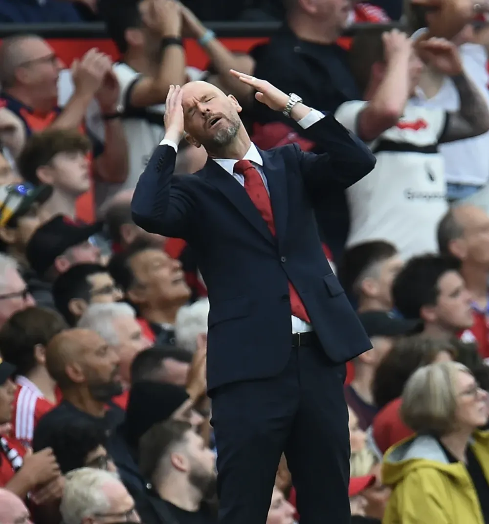 Van Nistelrooy được ủng hộ thay thế Ten Hag nếu MU tiếp tục chơi không tốt. ẢNH: EPA TEN-HAG-MU.png