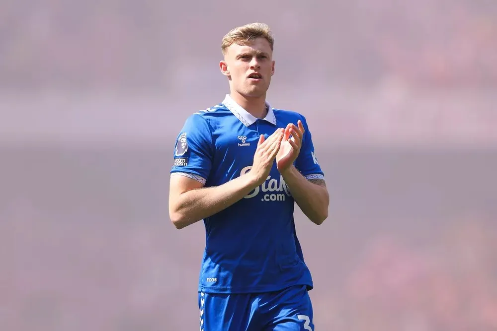 MU lập kế hoạch chuyển nhượng đầy tham vọng, trong đó có trung vệ người Anh Jarrad Branthwaite của Everton. ẢNH: GETTY Branthwaite-everton-Branthwaite.jpg