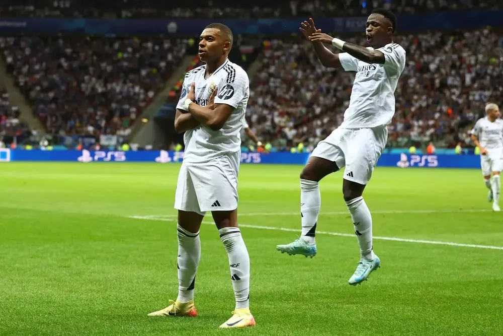 Neymar cảnh báo các cầu thủ Real Madrid rằng, chơi cùng đội với Mbappe là thảm họa và là địa ngục. ẢNH: GETTY chơi cùng đội với Mbappe là thảm họa
