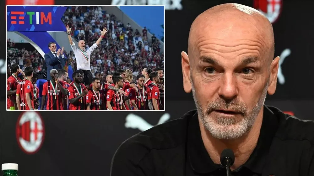 Stefano Pioli từng dẫn dắt AC Milan vô địch Serie A. ẢNH: MIRROR ac-milan-Pioli.jpg