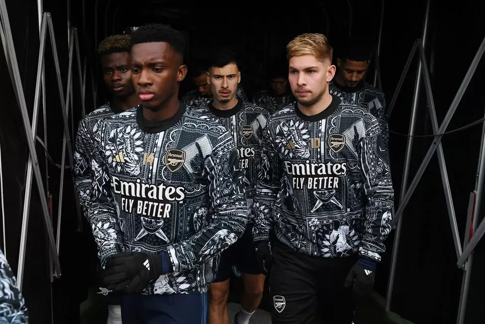 Emile Smith Rowe và Eddie Nketiah đã rời Arsenal. ẢNH: GETTY arsenal-premier-league.jpg