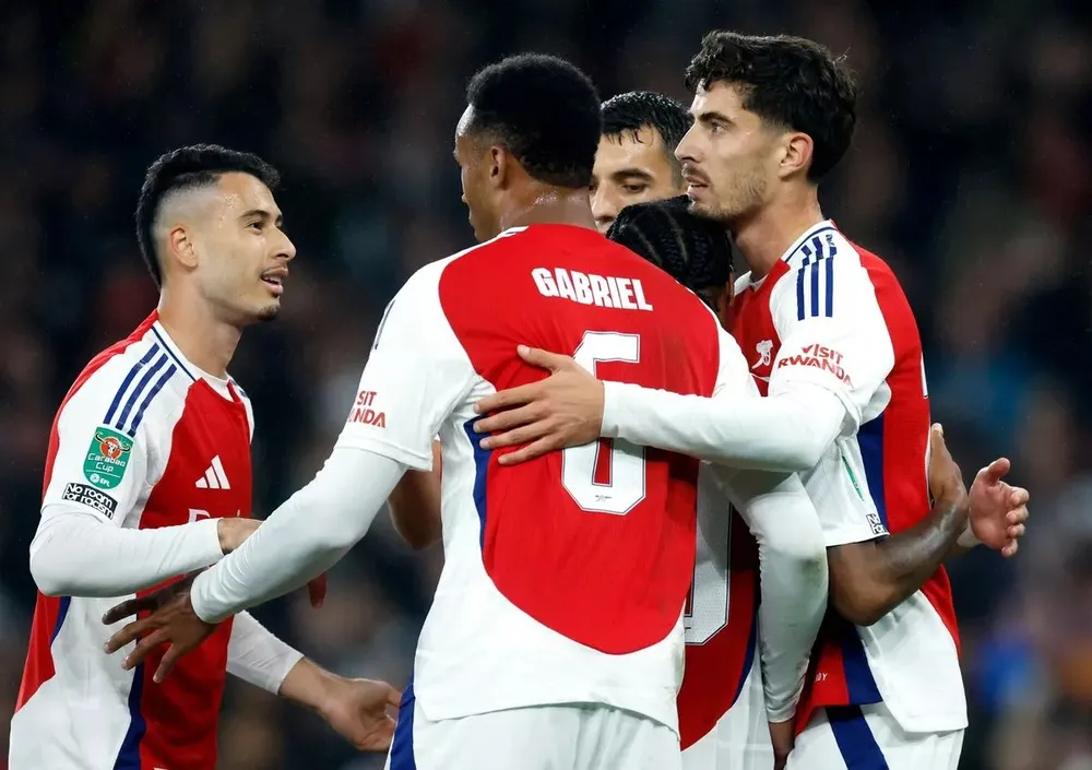 Đối thủ của Arsenal ở vòng 4 Carabao Cup là Preston North End. ẢNH: GETTY carabao-cup-arsenal.jpg