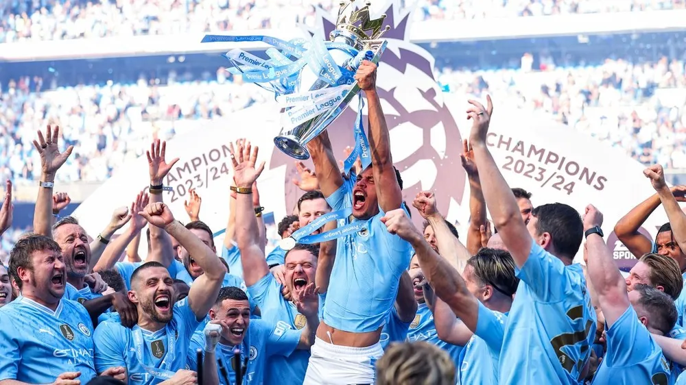 Tờ Mirror (Anh) giật tít "Man City dường như giành chiến thắng pháp lý lớn trước Premier League". ẢNH: GETTY Man City dường như giành chiến thắng pháp lý lớn trước Premier League