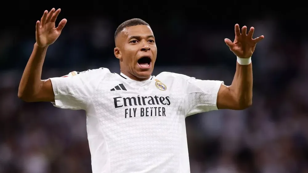 Mbappe bị cấm tham dự trận đấu của Real Madrid vì lo ngại về an ninh. ẢNH: GETTY Mbappe bị cấm tham dự trận đấu của Real Madrid