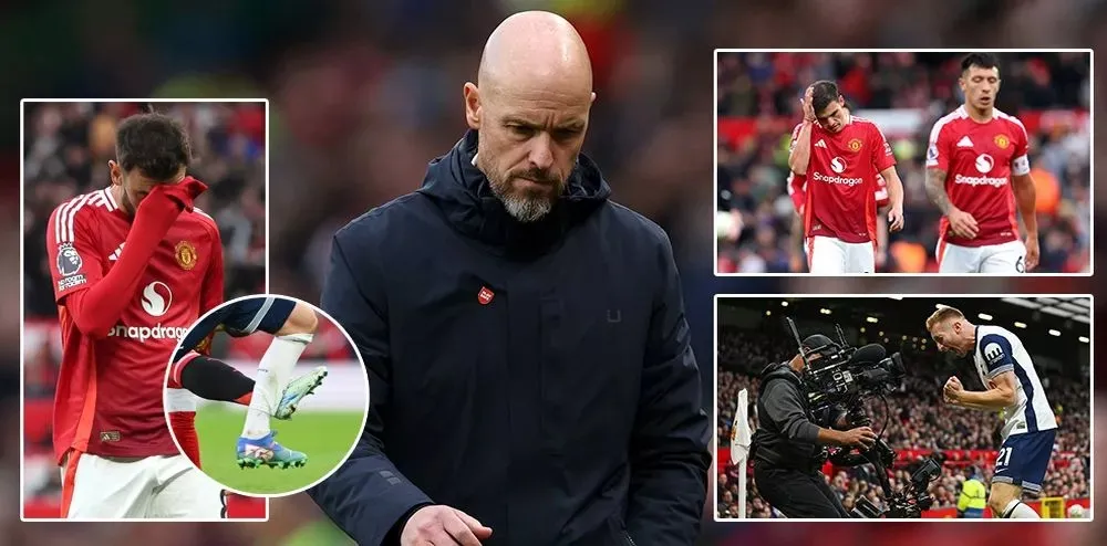 MU thua tan nát trước Tottenham. ẢNH: MIRROR premier-league-tottenham-manchester-united.jpg