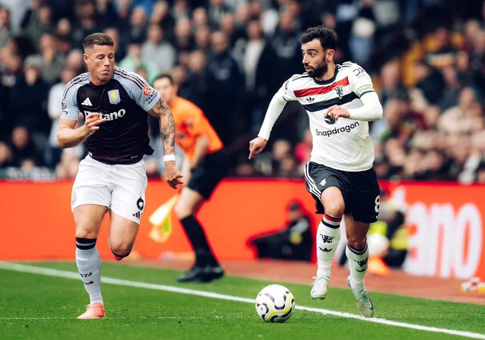 MU bế tắc trước hàng thủ thi đấu kỷ luật của Aston Villa. Ảnh: Getty IMG_9974.jpeg
