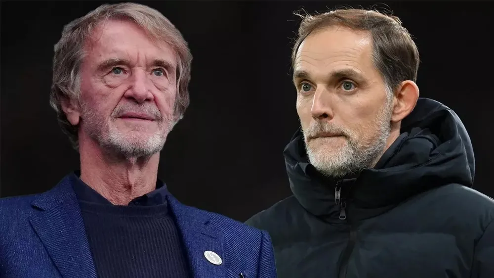 Thomas Tuchel từ chối làm HLV trưởng MU sau cuộc đàm phán với Sir Jim Ratcliffe vào mùa hè vừa qua. ẢNH: MIRROR Tuchel từ chối làm HLV trưởng MU,MU,Tuchel