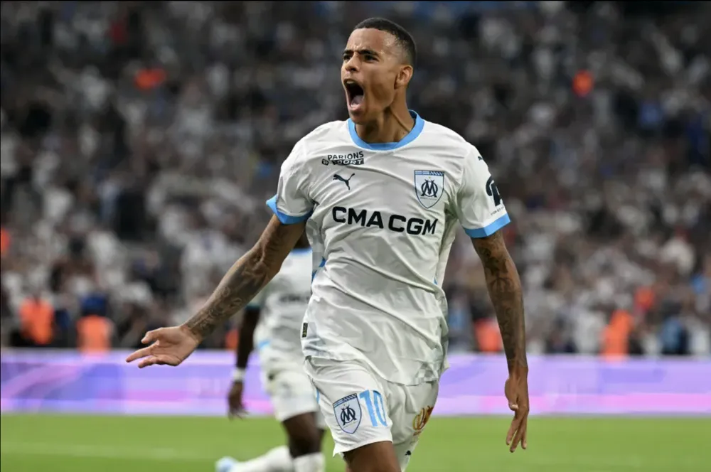 Greenwood đã ghi được 5 bàn cho Marseille. ẢNH: AFP greenwood-marseille-doi-tuyen-anh.png