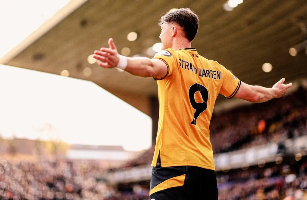 Bàn thắng sớm của Larsen không thể giúp Wolves giữ lại 1 điểm trên sân nhà. Ảnh: Getty IMG_0176.jpeg