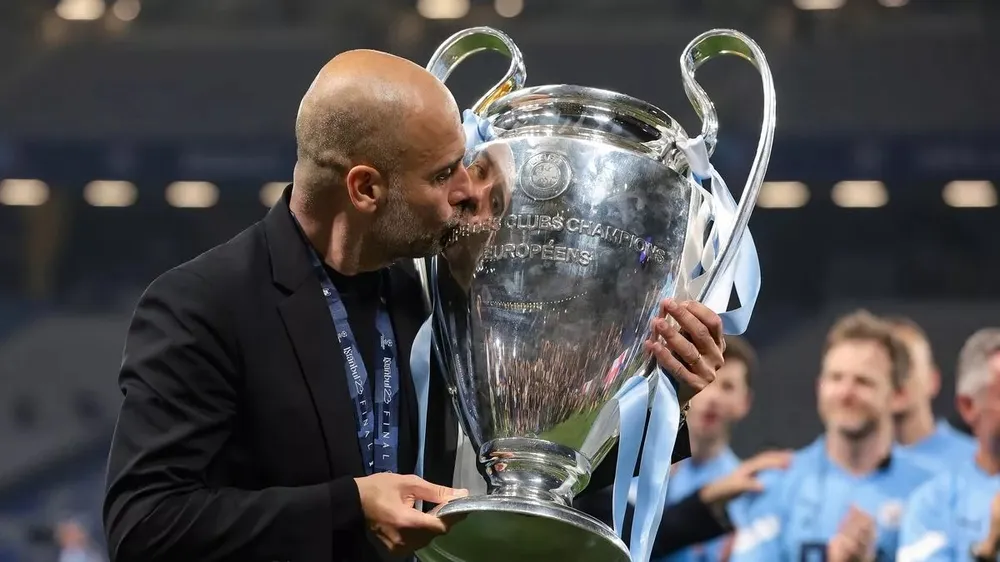 HLV Pep Guardiola thừa nhận ông đã có dư thừa danh hiệu tại Man City. ẢNH: GETTY HLV Pep Guardiola,Man City,Pep Guardiola