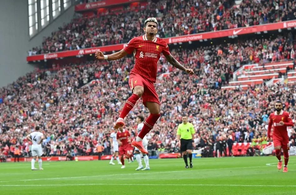 Vắng Luis Diaz, hành lang cánh trái của The Kop sẽ bị giảm sức mạnh đáng kể. Ảnh: Getty premier-league-liverpool.jpg