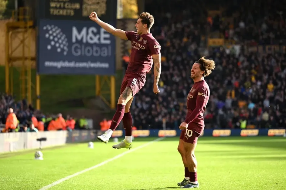 John Stones tiếp tục cái duyên ghi bàn giúp Man City thoát trận hòa ở những phút cuối, Southampton đối mặt với thử thách quá sức. Ảnh: Getty MAN CITY,thử thách quá sức,SOUTHAMPTON
