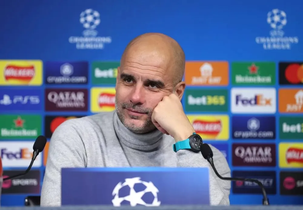 Pep Guardiola không cho rằng Amorim chưa đủ sức dẫn dắt 1 CLB ở Premier League. ẢNH: GETTY man-city-pep-guardiola.jpg