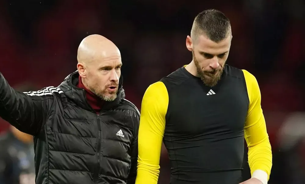 De Gea đã bị Ten Hag đẩy đi không thương tiếc. ẢNH: PA de-gea-man-utd.jpg