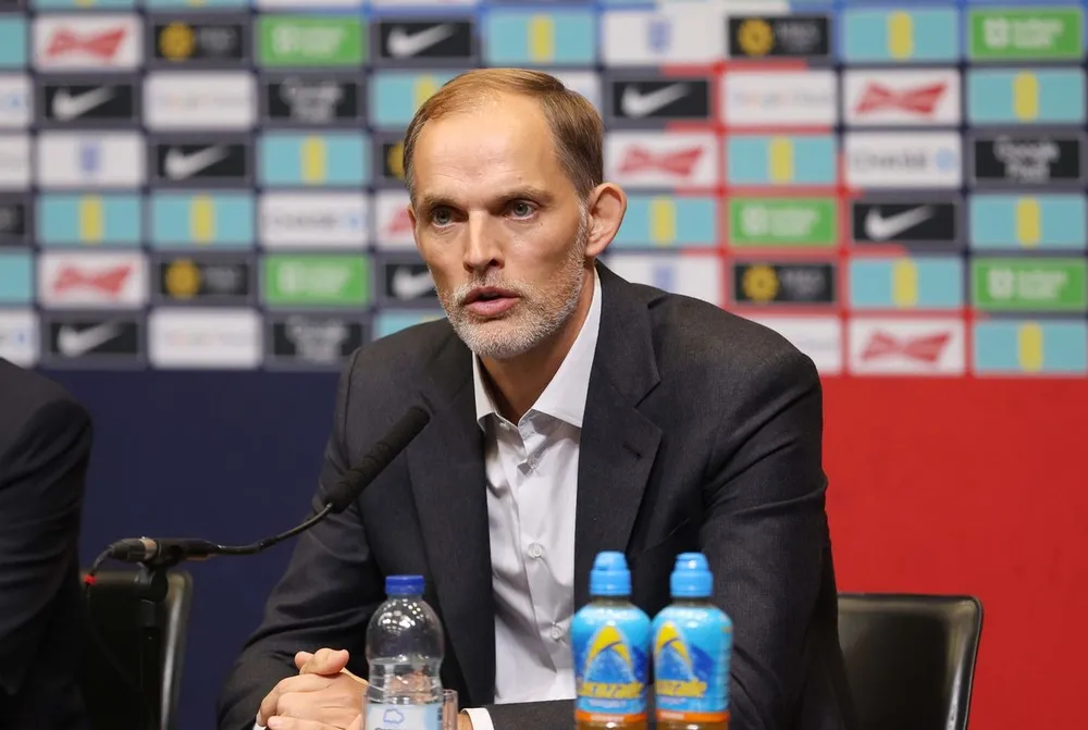 HLV Thomas Tuchel chính thức bắt đầu dẫn dắt tuyển Anh từ ngày 1-1-2025. ẢNH: GETTY anh-thomas-tuchel.jpg