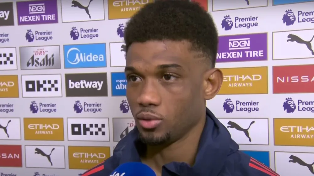 Amad nói lời ngọt ngào với MU,MU,AMAD