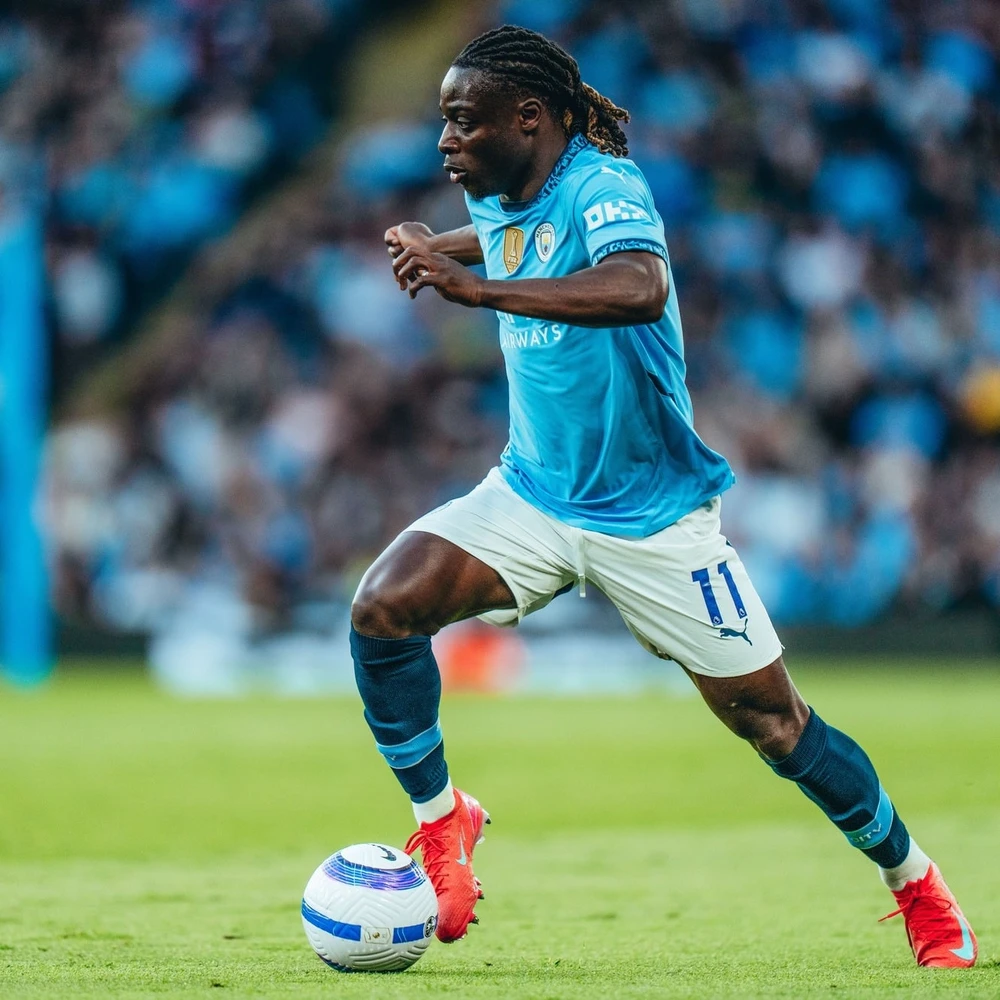 Doku tỏa sáng với pha kiến tạo thành bàn duy nhất của trận đấu. Ảnh: MCFC att.iwcs8wOLGv6Osnpl9cPekwlVyrc4AQ7KqL7tNKZjdBY.jpeg