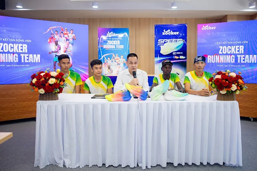 hợp tác với các VĐV chạy bộ hàng đầu